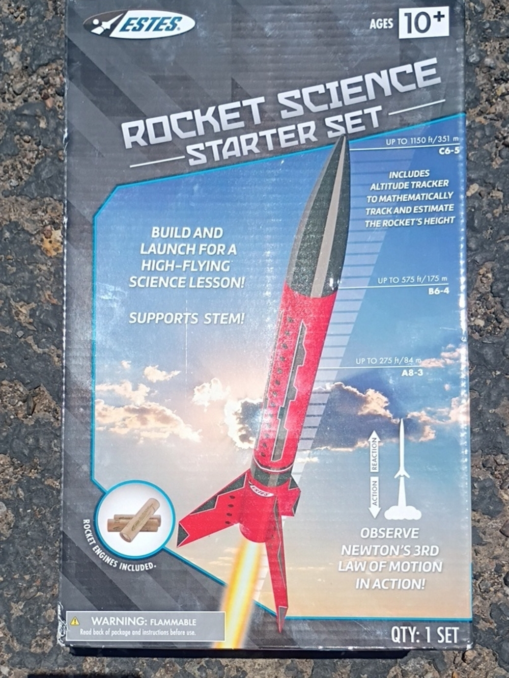 🚀 Estes Rocket Science Starter Set – NEW STEM Hobby Kit – Build & Launch! 🌌